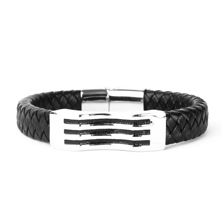 Pulseira de Couro Nightfall Pulseira de Couro LUHEM Acessórios Masculinos   