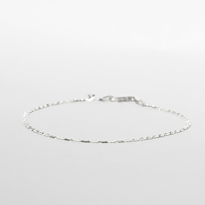 Pulseira de Prata 925 Piastrine Fina Pulseira de Prata 925 LUHEM Acessórios Masculinos   