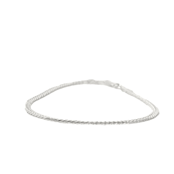 Pulseira de Prata 925 Grumet Compacta