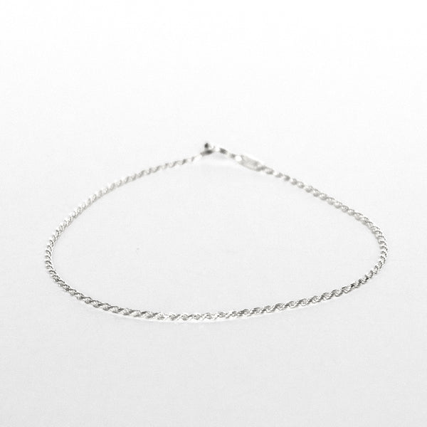 Pulseira de Prata 925 Double Layer Fina Pulseira de Prata 925 LUHEM Acessórios Masculinos   
