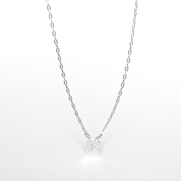 Escapulário de Prata 925 Cartier Colares Masculinos LUHEM   