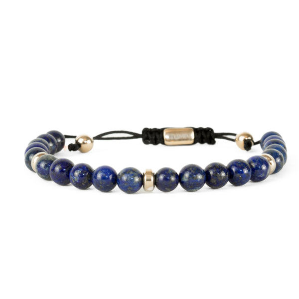 Pulseira de Pedra Lápis Lazuli Earth Pulseira de Pedra LUHEM Acessórios Masculinos   