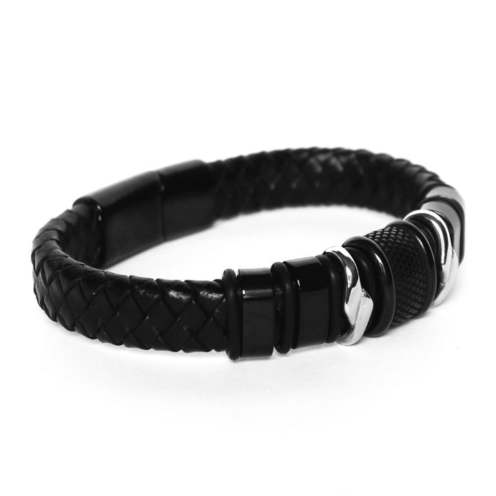 Pulseira de Couro Offspring Pulseira de Couro LUHEM Acessórios Masculinos   