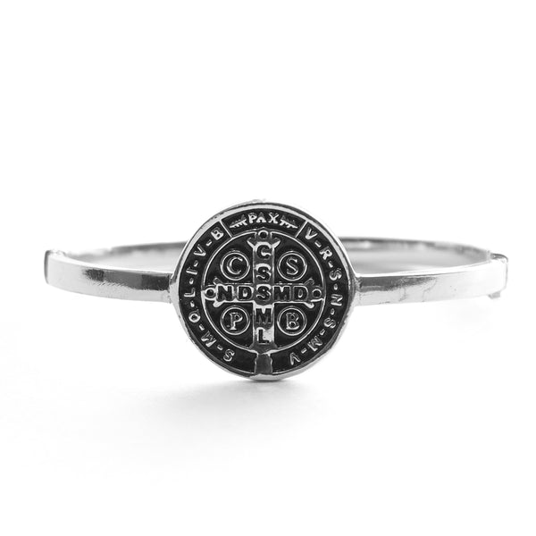 Bracelete São Bento em Prata 925