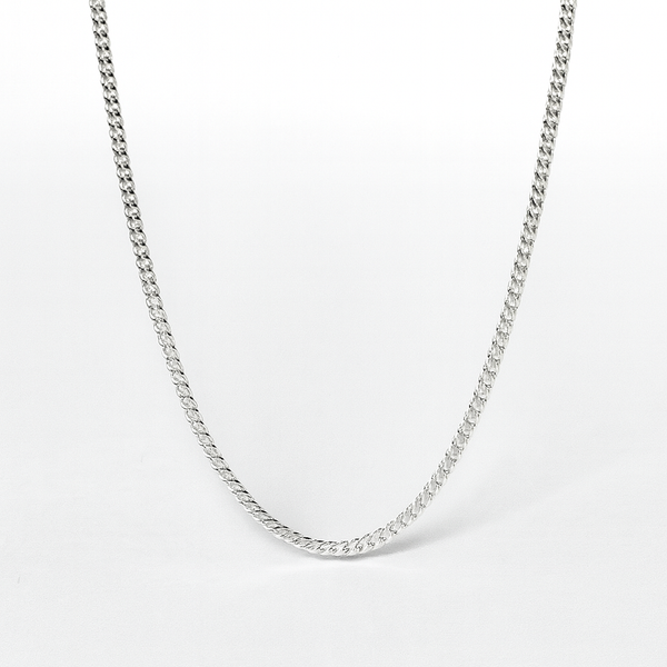 Corrente de Prata 925 Grumet Compacta