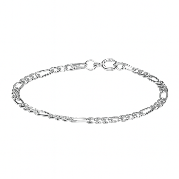 Pulseira de Prata 925 Figaro (3x1)