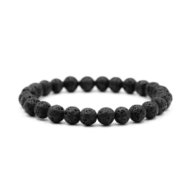Pulseira de Pedra Vulcânica Luhem